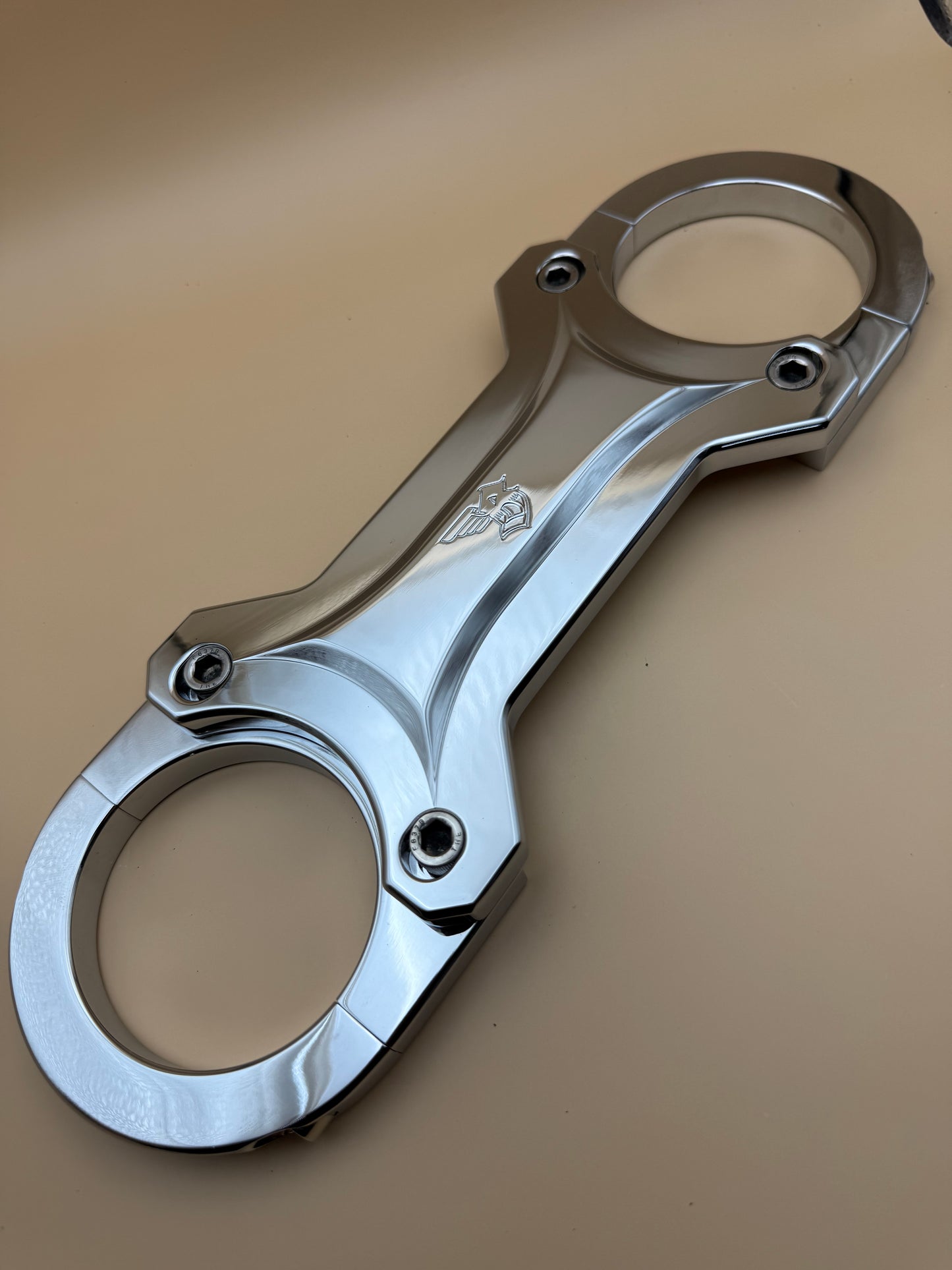 49mm Narrow Glide Fork Brace-CHROME