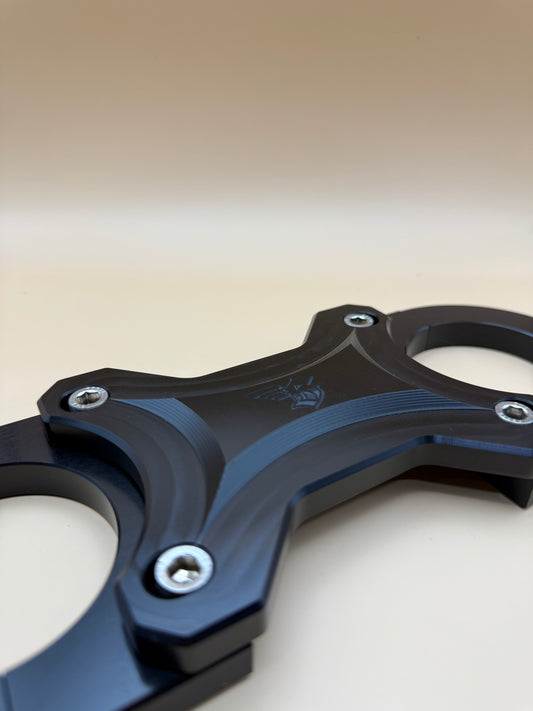 39mm Narrow Glide Fork Brace- ANTI FADE BLACK ANODIZE