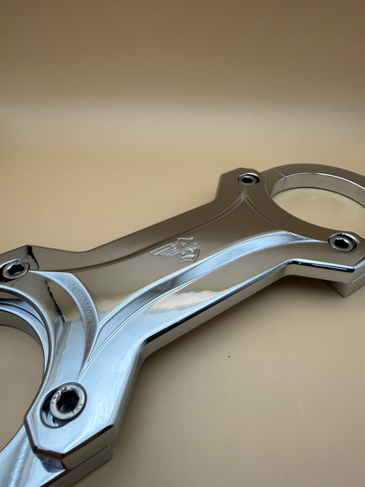 49mm Narrow Glide Fork Brace-CHROME