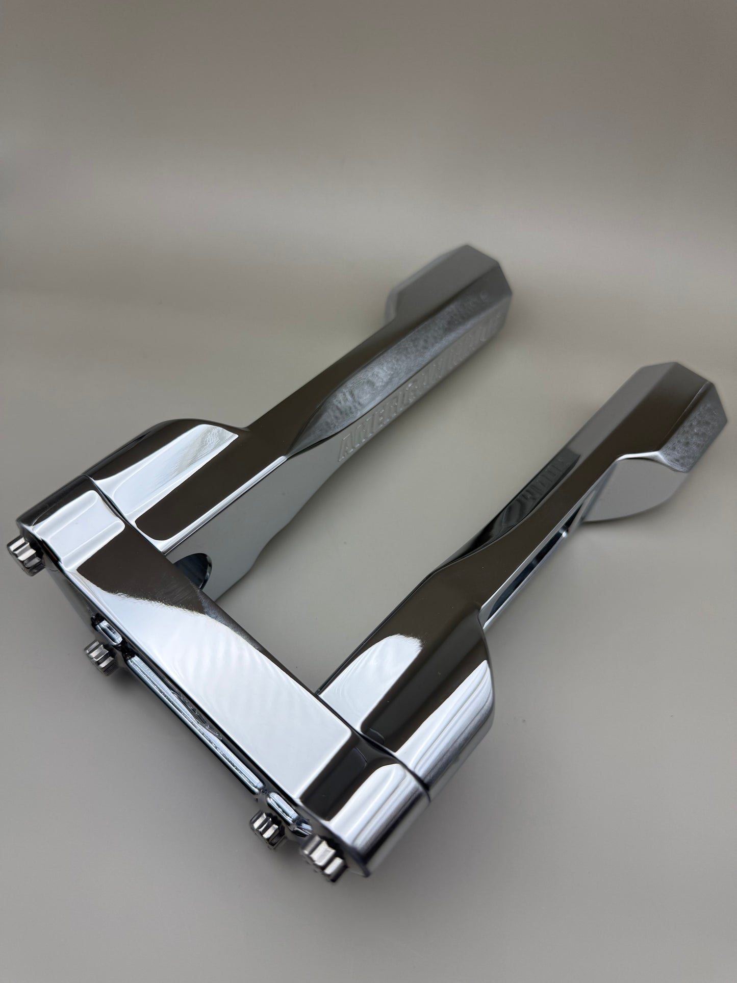 6.5" STRAIGHT RISER - CHROME
