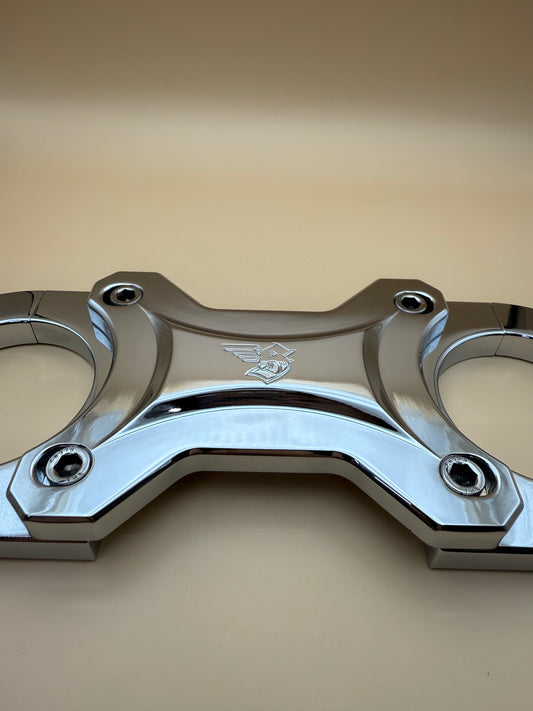 39mm Narrow Glide Fork Brace- CHROME