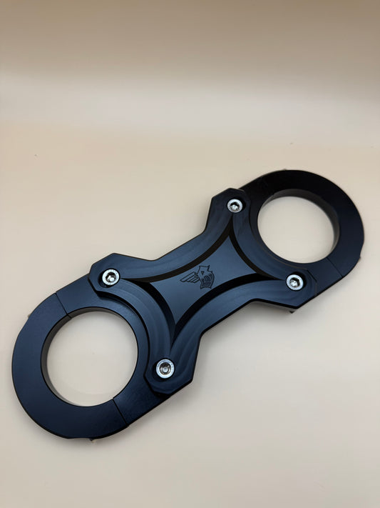 39mm Narrow Glide Fork Brace- ANTI FADE BLACK ANODIZE