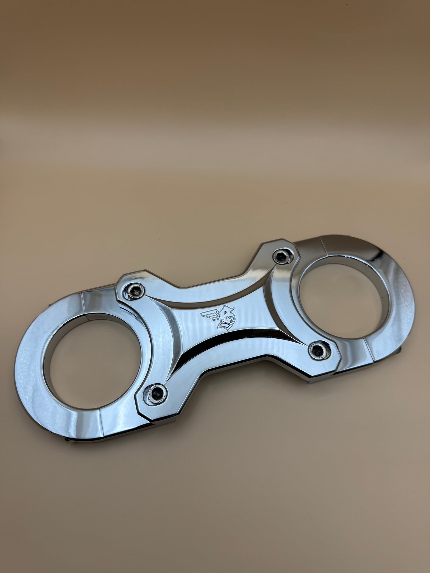 39mm Narrow Glide Fork Brace- CHROME