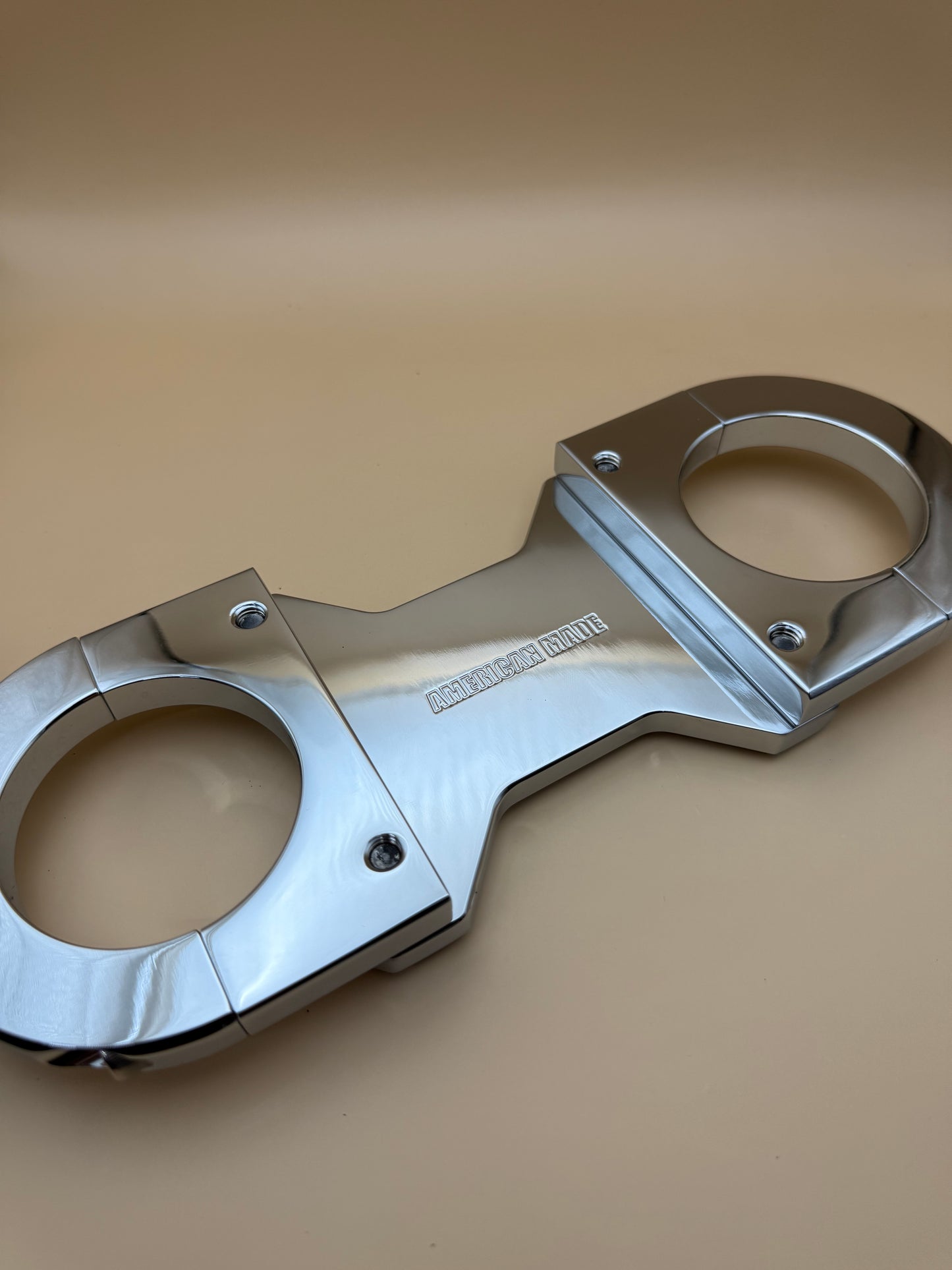 39mm Narrow Glide Fork Brace- CHROME